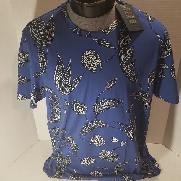 NWT Men's Ted Baker London Floral Print T-shirt - Picture 1 of 4